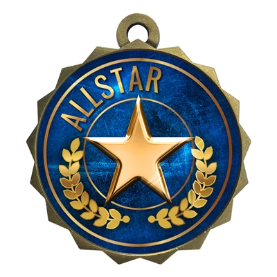 2-1/4" Allstar Medal