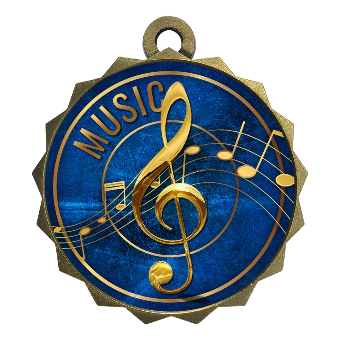 2-1/4" Music Medal (D214-EG42)
