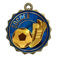 2-1/4" Soccer Medal