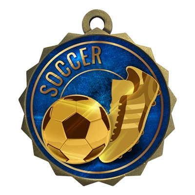 2-1/4" Soccer Medal