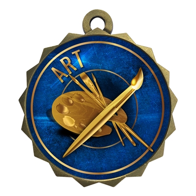 2-1/4" art Medal