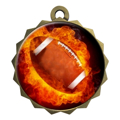 2-1/4" Football Medal