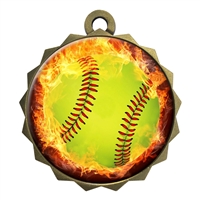 2-1/4" Softball Medal