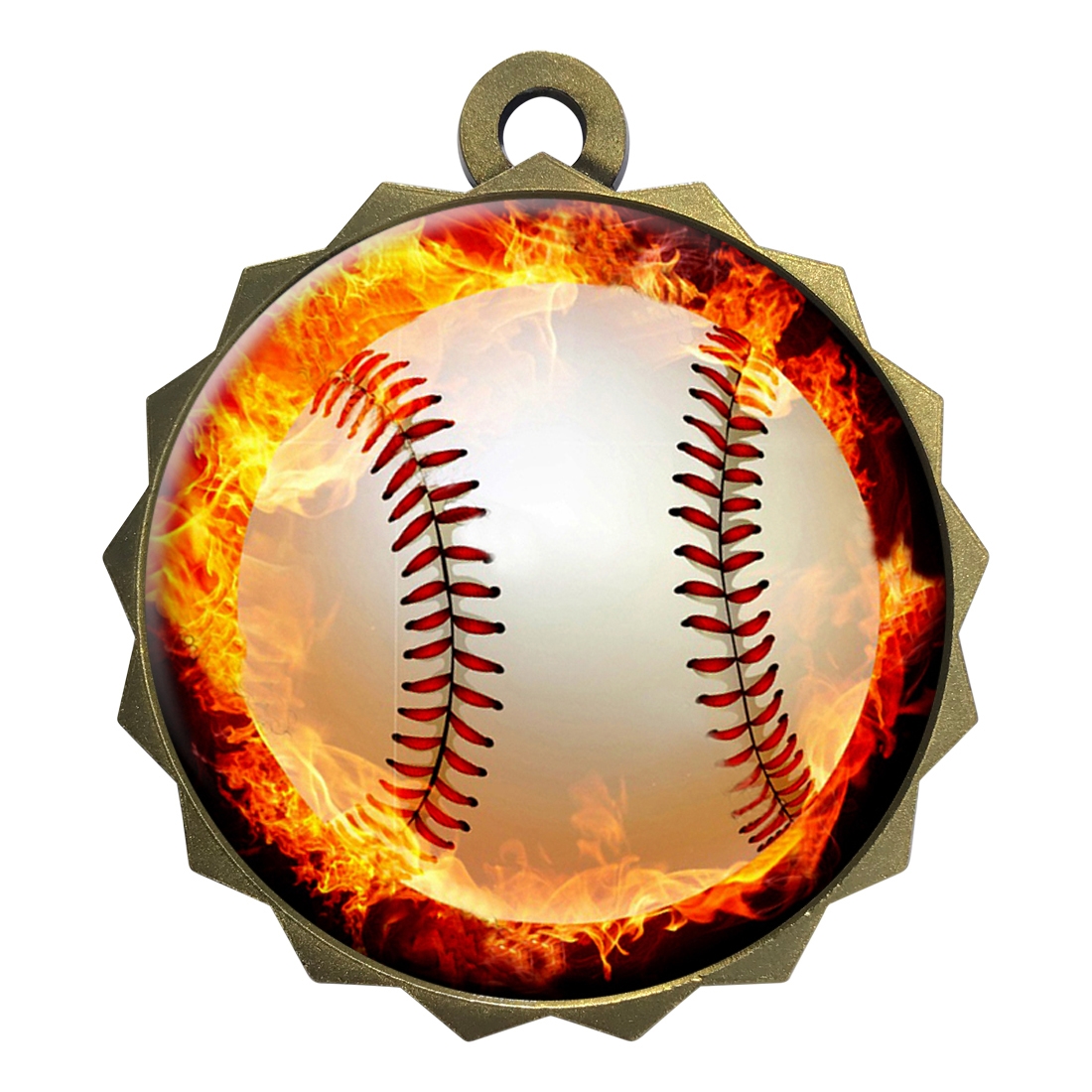 2-1/4" Baseball Medal