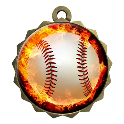 2-1/4" Baseball Medal