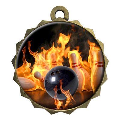 2-1/4" Bowling Medal