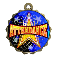 2-1/4" Attendance Medal