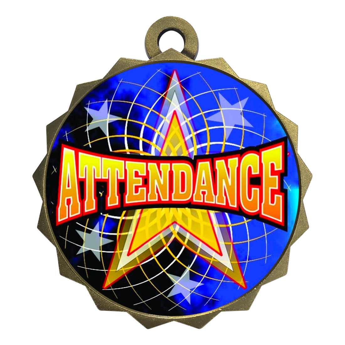 2-1/4" Attendance Medal