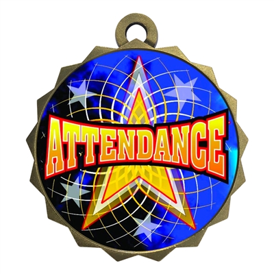 2-1/4" Attendance Medal