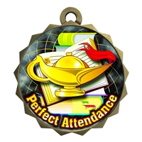 2-1/4" Perfect Attendance Medal