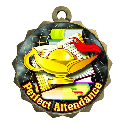 2-1/4" Perfect Attendance Medal