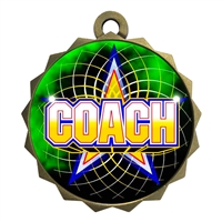 2-1/4" Coach Medal