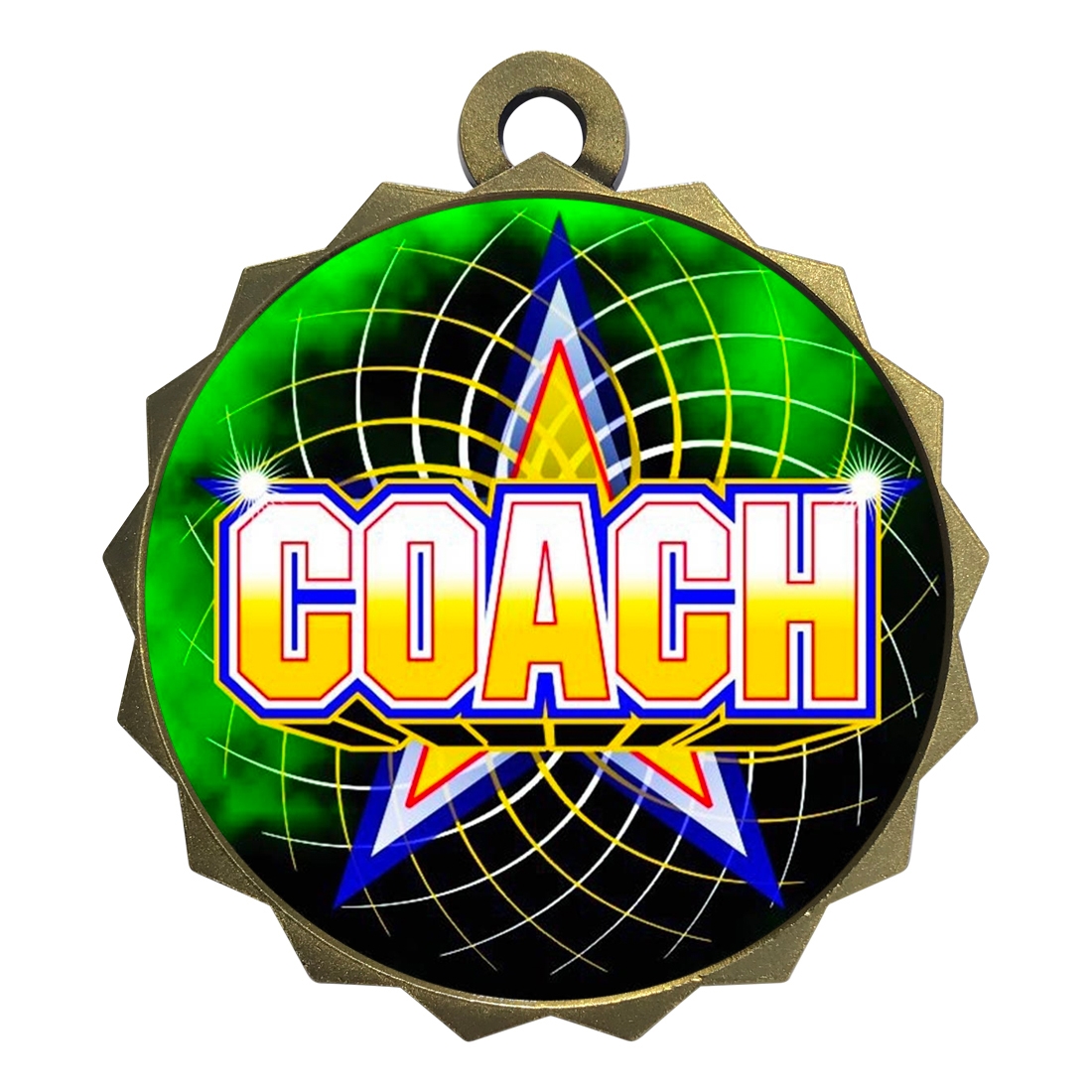 2-1/4" Coach Medal