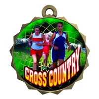 2-1/4" Female Cross Country Medal