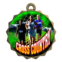 2-1/4" Male Cross Country Medal
