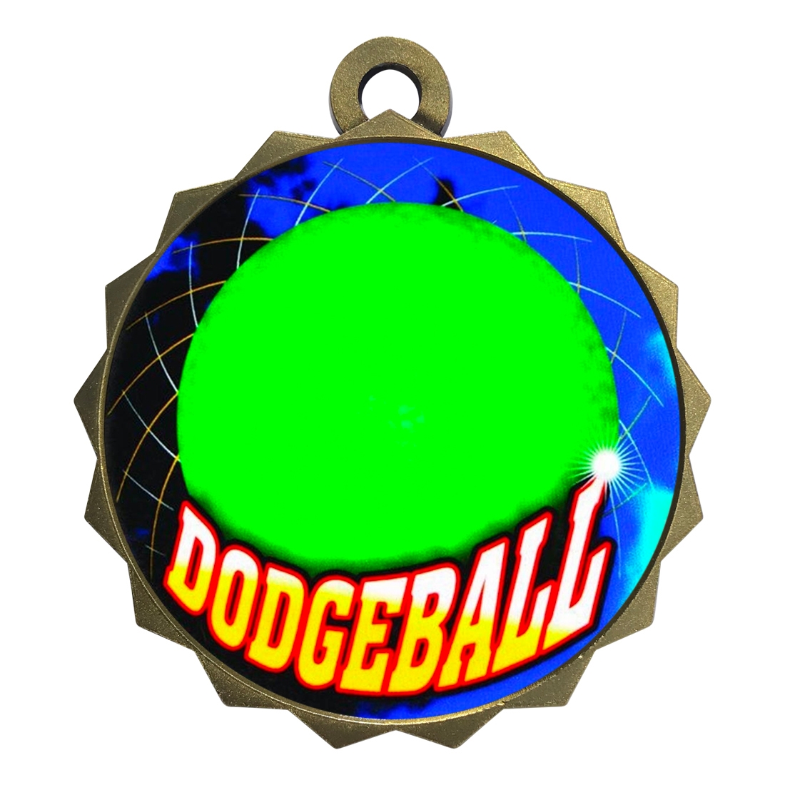 2-1/4" Dodgeball Medal