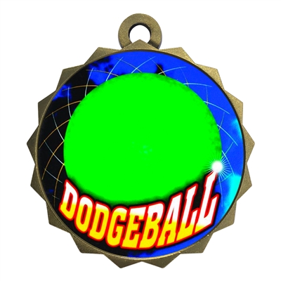 2-1/4" Dodgeball Medal