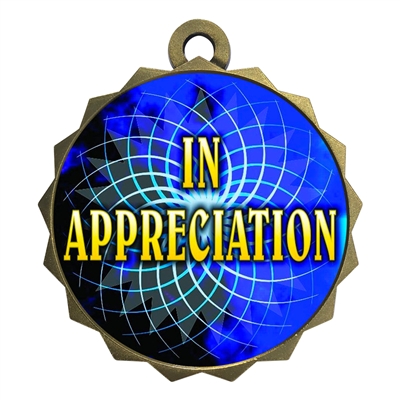 2-1/4" In Appreciation Medal