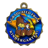 2-1/4" Kindergarten Graduation Medal