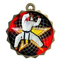 2-1/4" Martial Arts Karate Medal