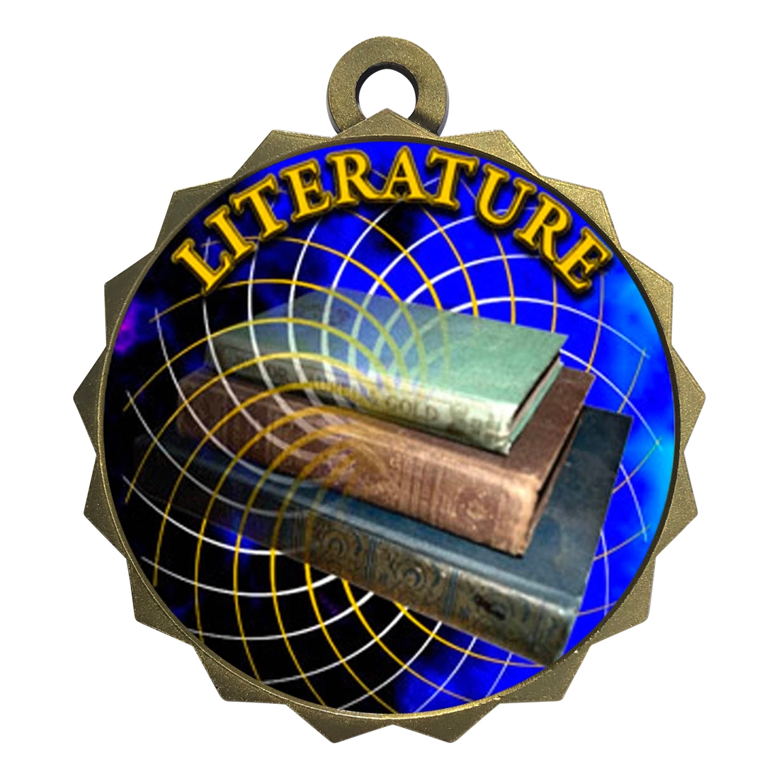 2-1/4" Literature Medal