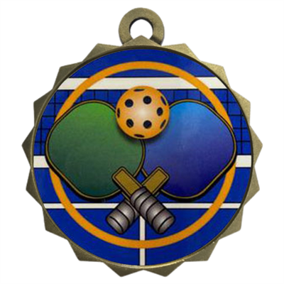 2-1/4" Pickleball Medal