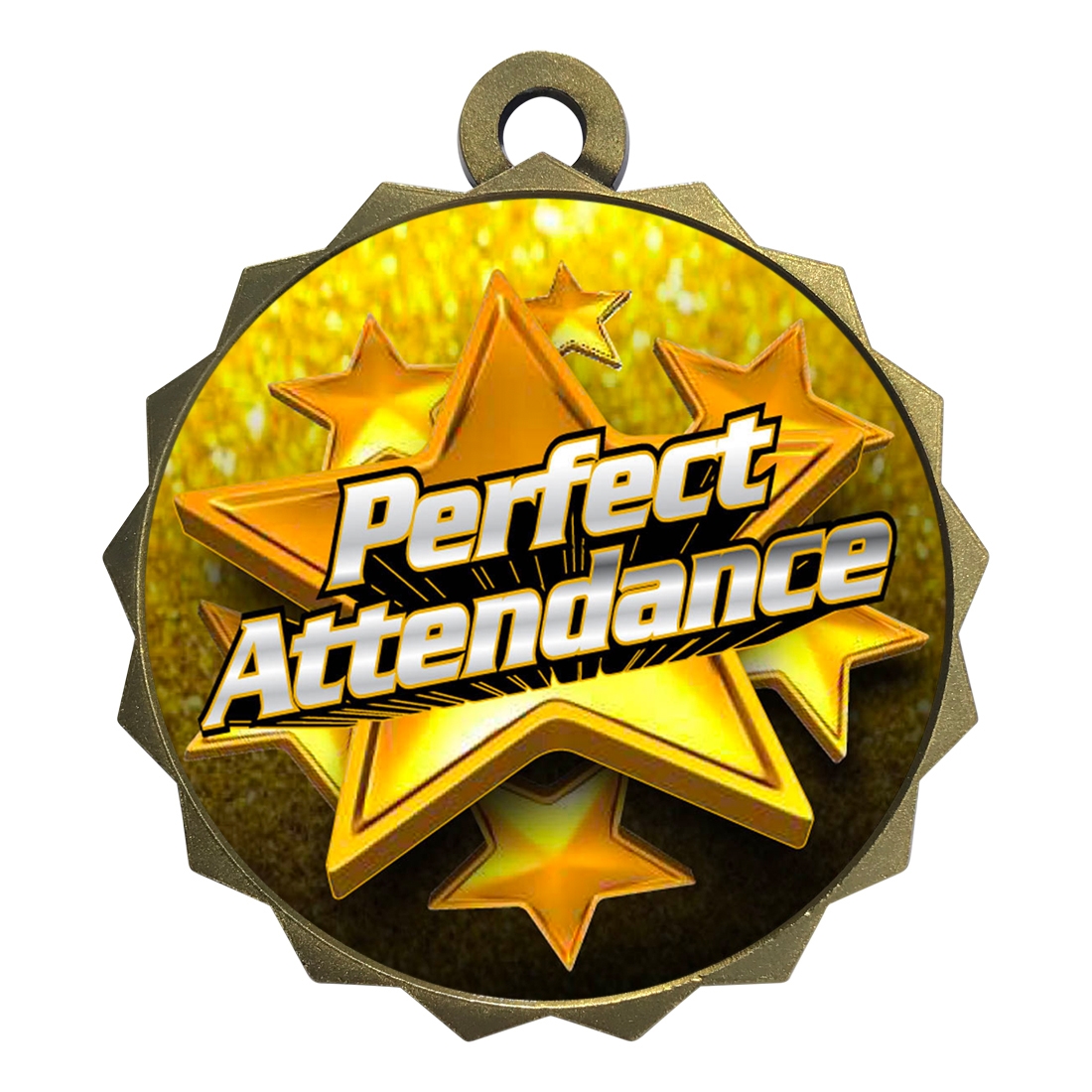 2-1/4" Perfect Attendance Medal