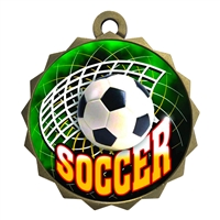 2-1/4" Soccer Medal