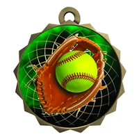 2-1/4" Softball Medal