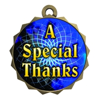 2-1/4" Special Thanks Medal