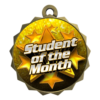 2-1/4" Student of the Month Medal