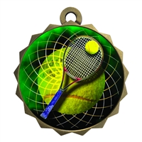 2-1/4" Tennis Medal