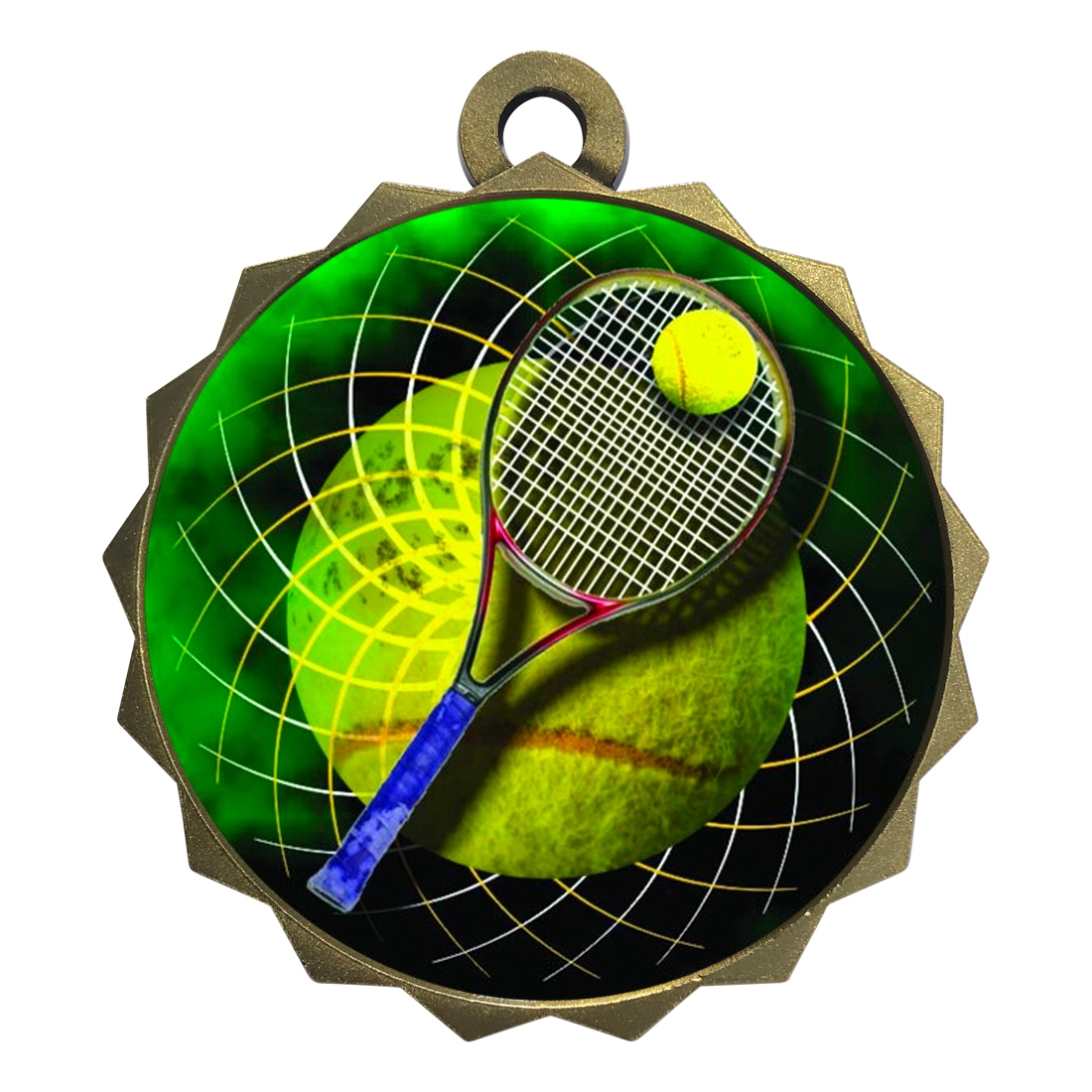 2-1/4" Tennis Medal