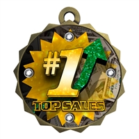 2-1/4" Top Sales Medal