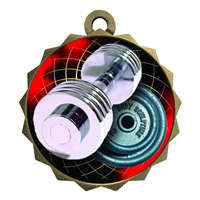 2-1/4" Weightlifter Medal