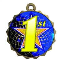 2-1/4" 1st Place Medal