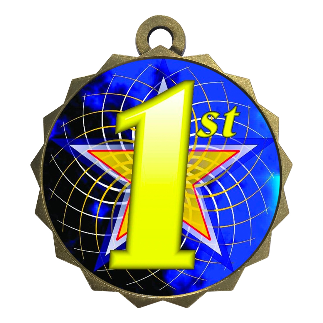 2-1/4" 1st Place Medal