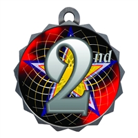 2-1/4" 2nd Place Medal
