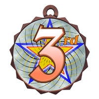 2-1/4" 3rd Place Medal