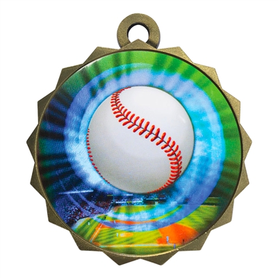 2-1/4" Baseball Medal