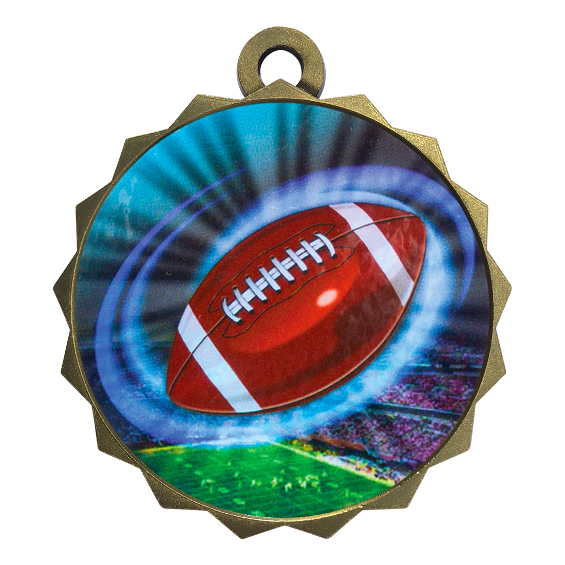 2-1/4" Football Medal