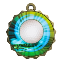 2-1/4" Golf Medal