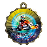2-1/4" Go-Kart Medal