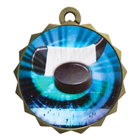 2-1/4" Hockey Medal