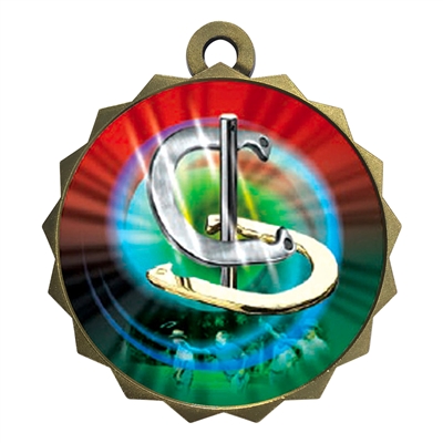 2-1/4" Horse Shoe Medal