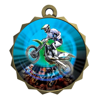 2-1/4" Motorcross Medal