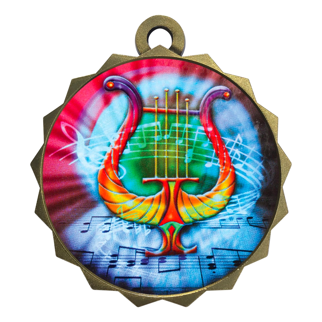 2-1/4" Music Medal