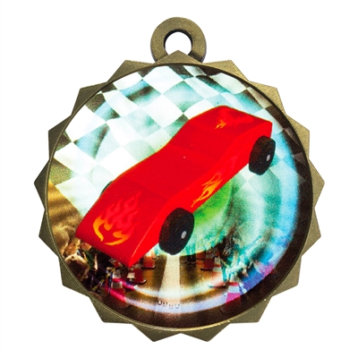 2-1/4" Pinewood Derby Medal