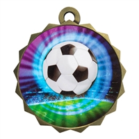 2-1/4" Soccer Medal