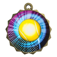 2-1/4" Tennis Medal